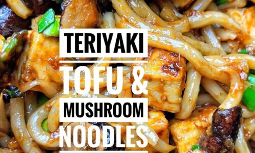 Teriyaki Tofu & Mushroom Noodles