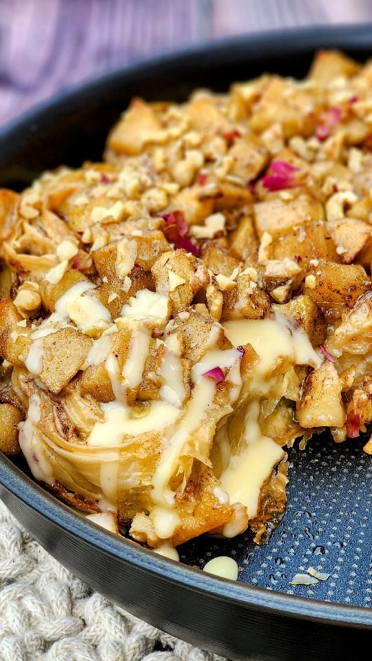 Apple Pie Soufra Fillo Cake