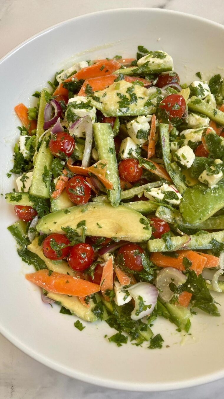Avocado Feta Salad