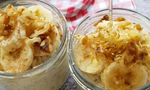 Banana Bread Overnight Oats