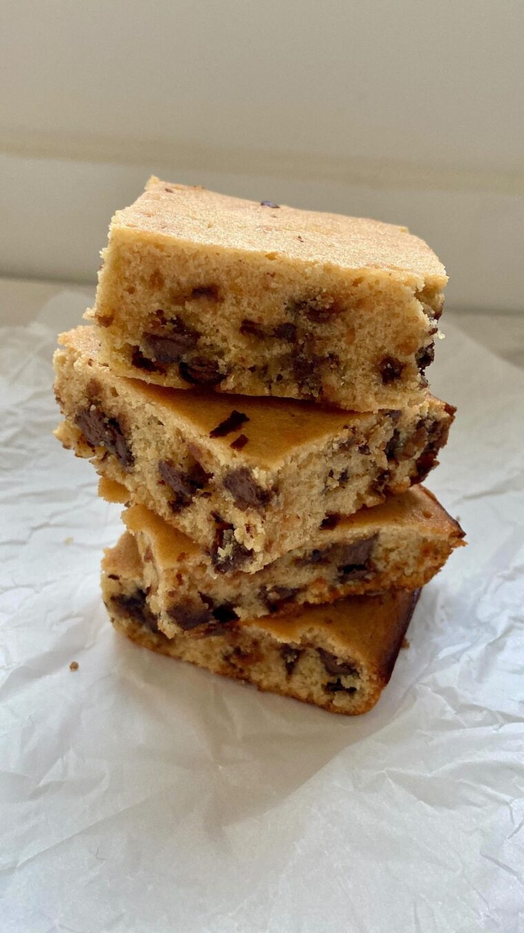 Choc Orange Blondies