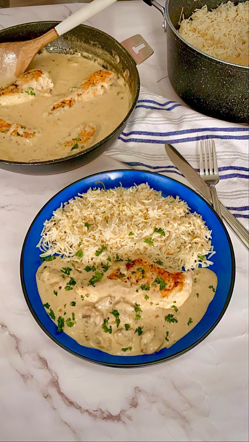 Creamy Mushroom Chicken