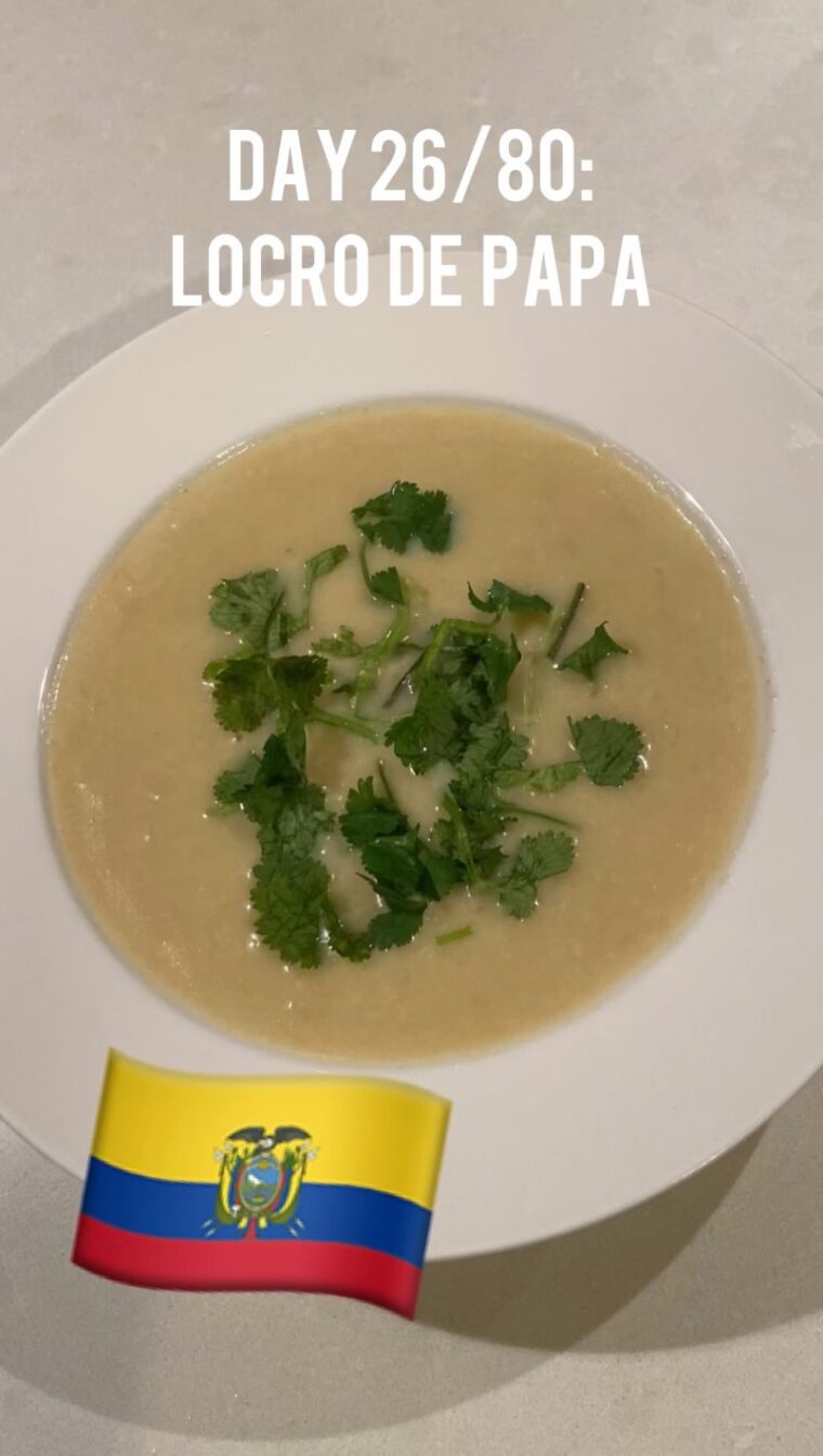Ecuadorian Potato And Cheese Soup