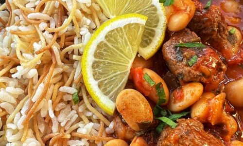 Fasulyeh And Rice