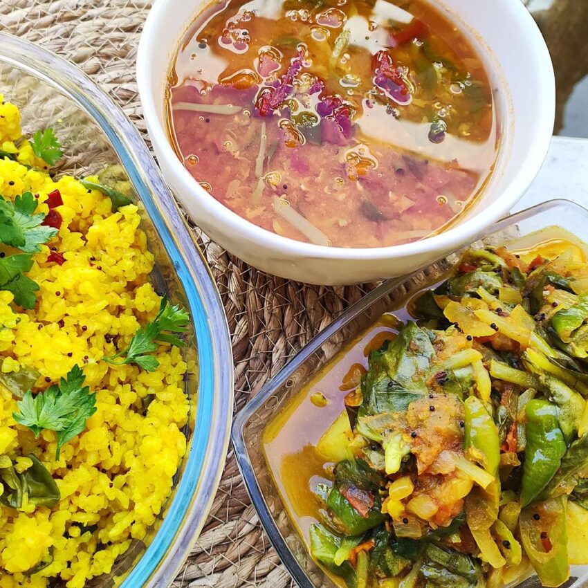 Kulfa Aloo Sabzi (Purslane Potato Stir Fry)