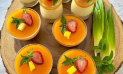 Mango Cheesecake Cups