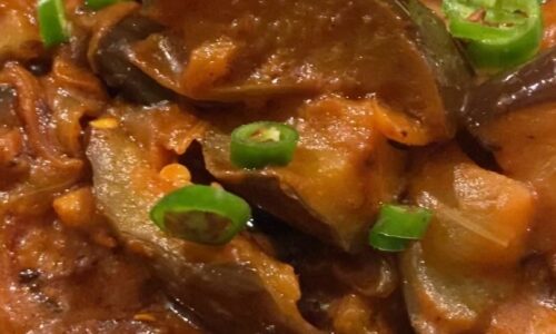 Peanut Butter And Eggplant Curry