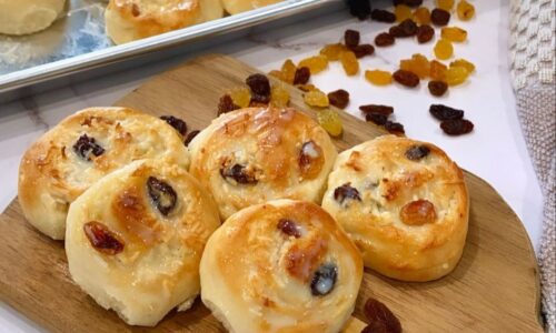 Raisin Coconut Rolls