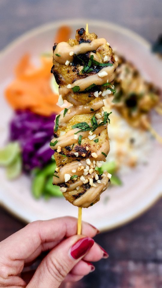 Satay Chicken Skewers