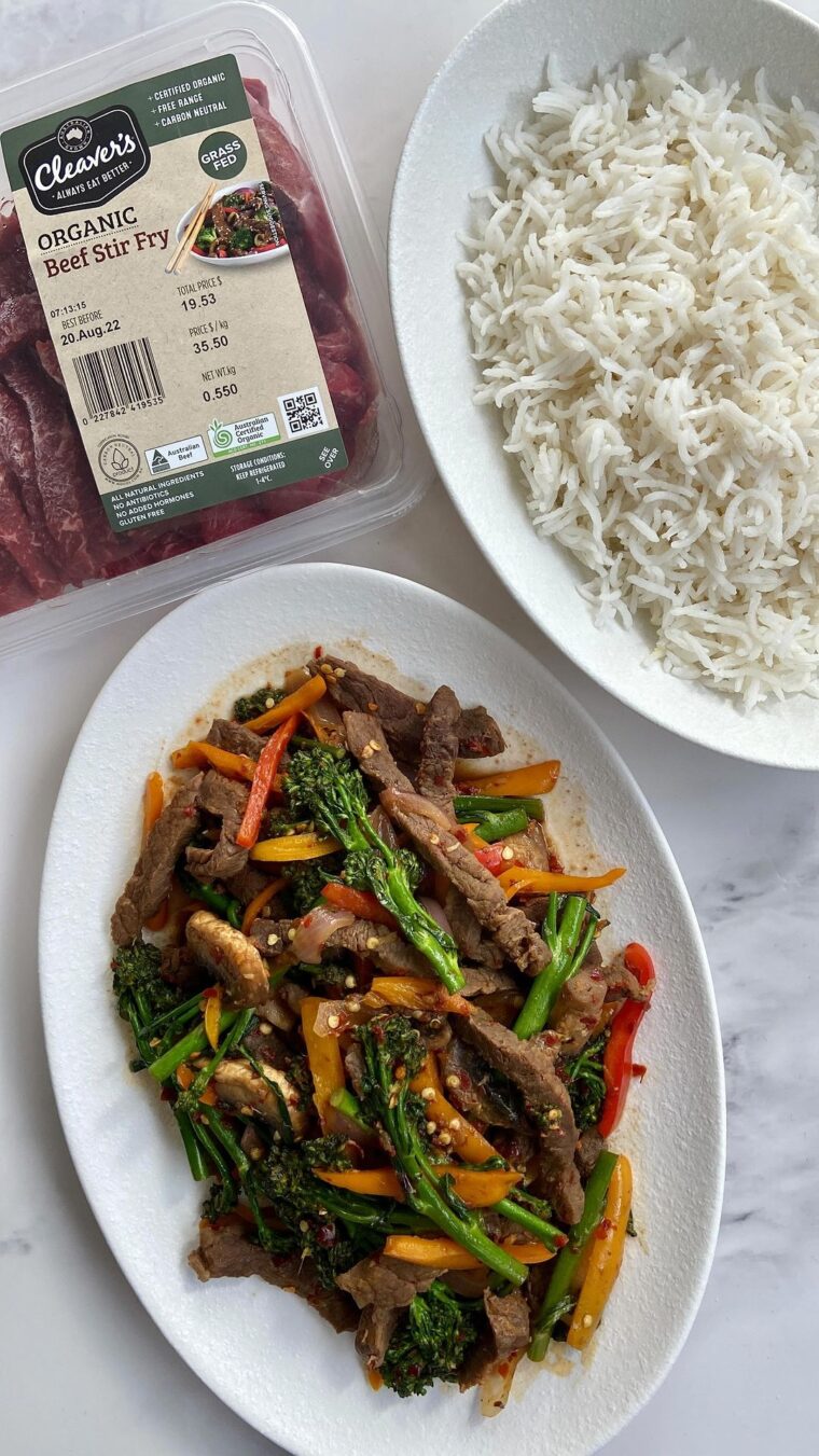 Spicy Beef And Veg Stir Fry
