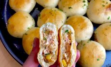 Stuffed Chicken Dinner Rolls