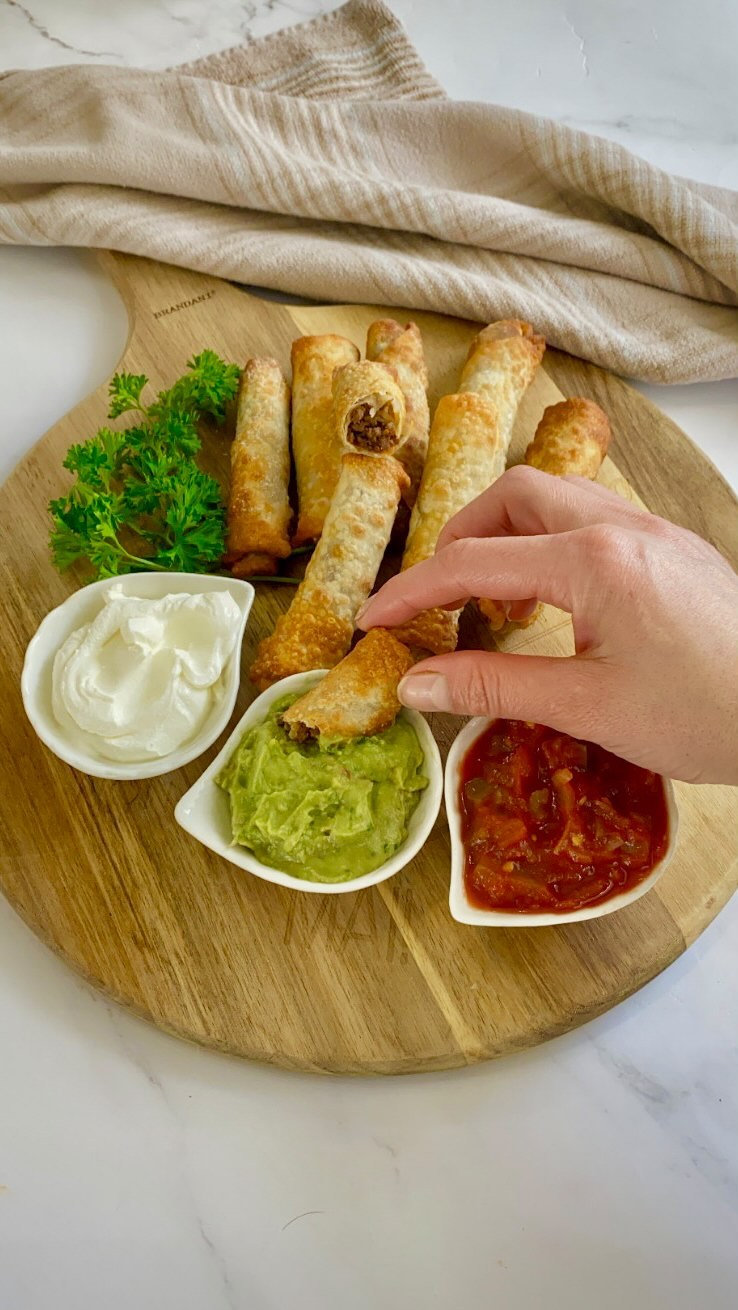 Taco Egg Rolls