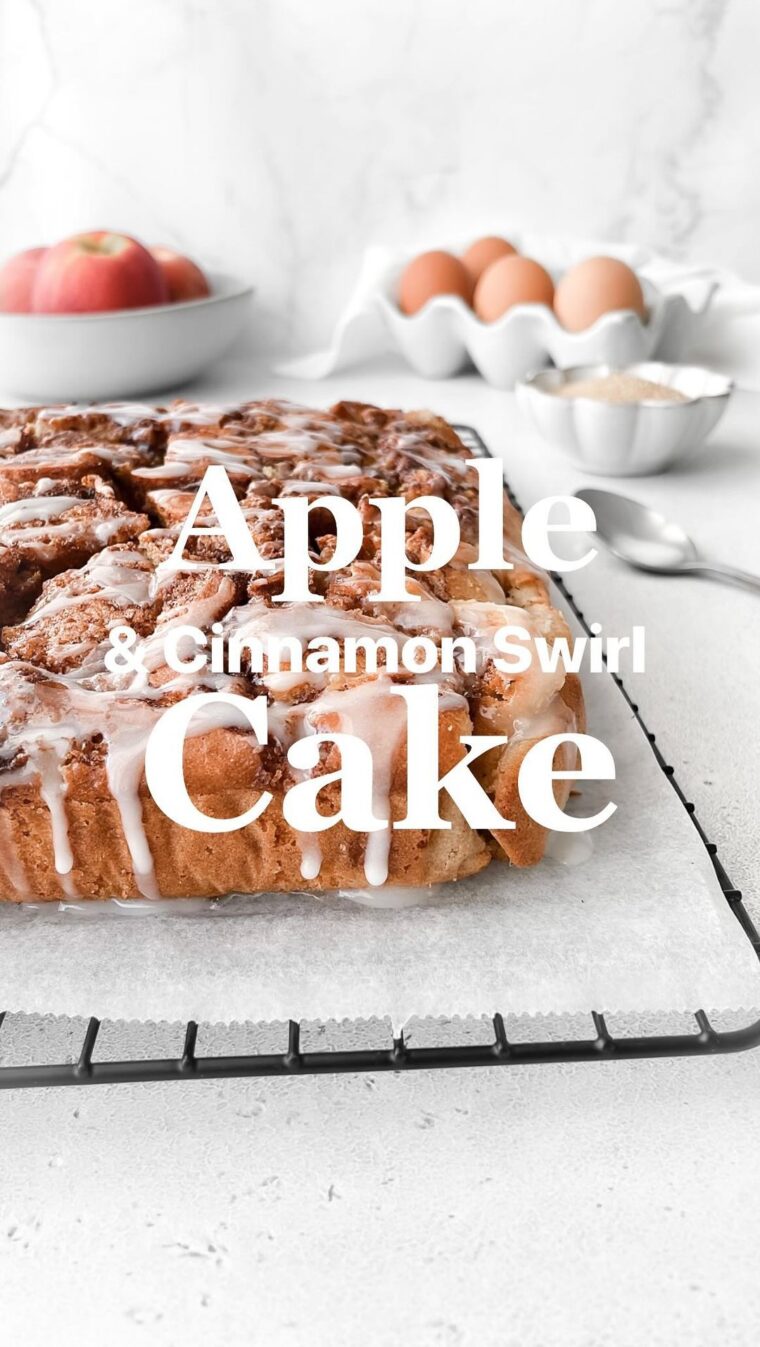 Apple & Cinnamon Swirl Cake