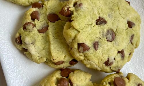 Avocado And Choc Chip Cookies
