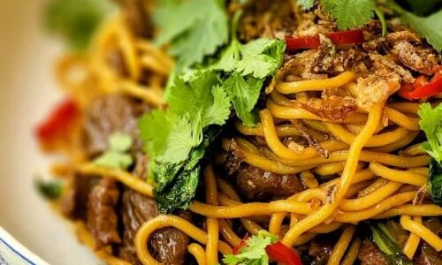 Beef Noodle Stir Fry
