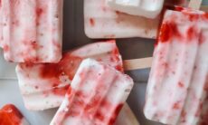 Berry Yogurt Popsicles