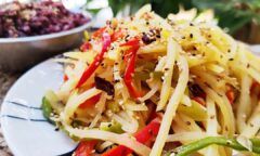 Chinese Spicy Sour Potatoes