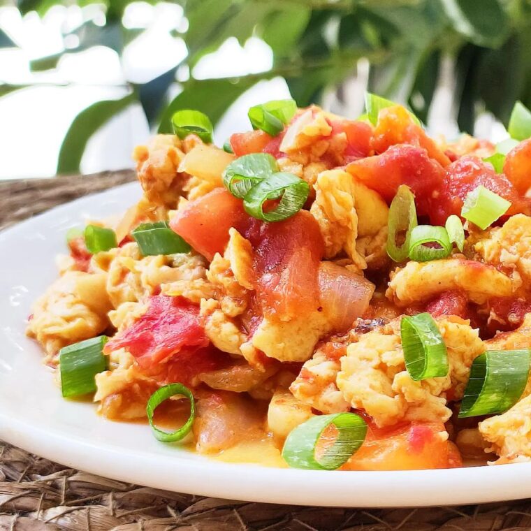 Chinese Stir-fried Tomato &Amp; Eggs