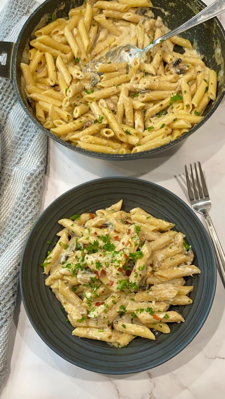 Creamy Mushroom Pasta