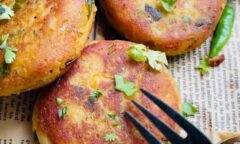 Dal & Aloo Kay Kebab (Lentil Potatoes Kebabs)