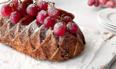 Date Cake With Walnuts And Raisin