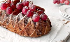 Date Cake With Walnuts And Raisin