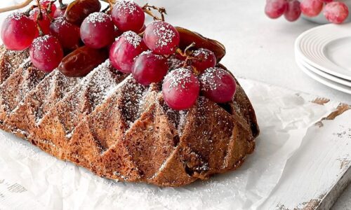 Date Cake With Walnuts And Raisin