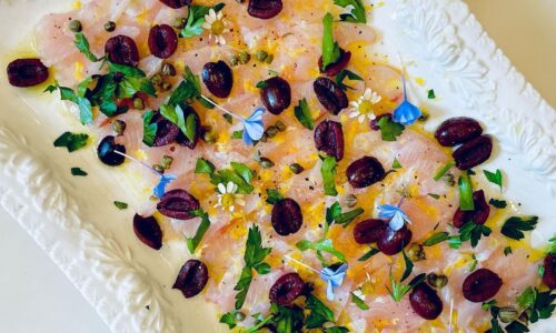 Italian Mahi Carpaccio Crudo