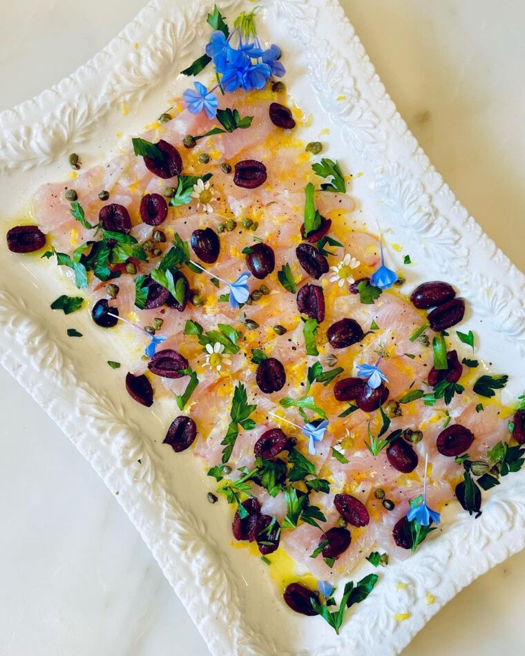 Italian Mahi Carpaccio Crudo
