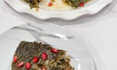 Layered Stuff Grape Leaves