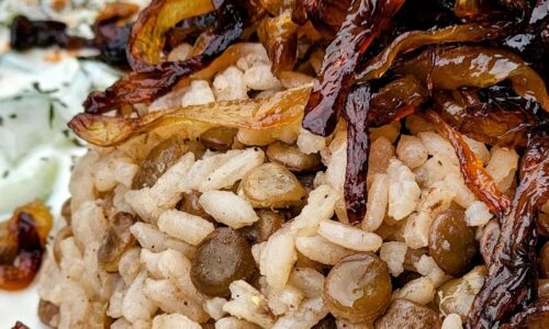 Mjadra & Rice (Lentil Rice)
