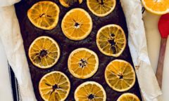 Orange Brownies