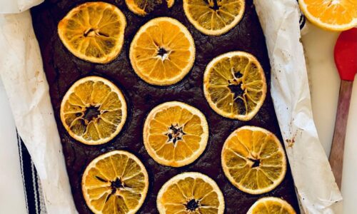 Orange Brownies