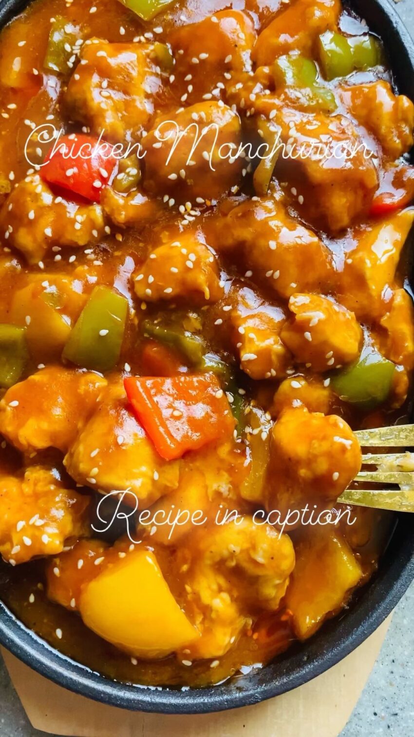 Pakistani Style Chicken Manchurian