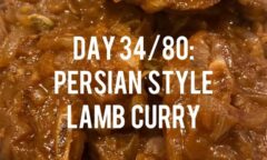Persian Style Lamb Curry