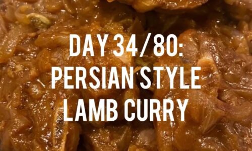 Persian Style Lamb Curry