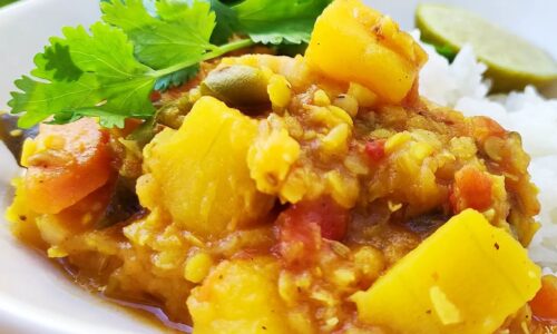 Pumpkin Lentil Curry