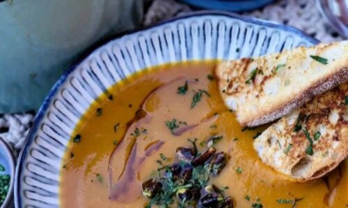 Pumpkin & Saffron Soup