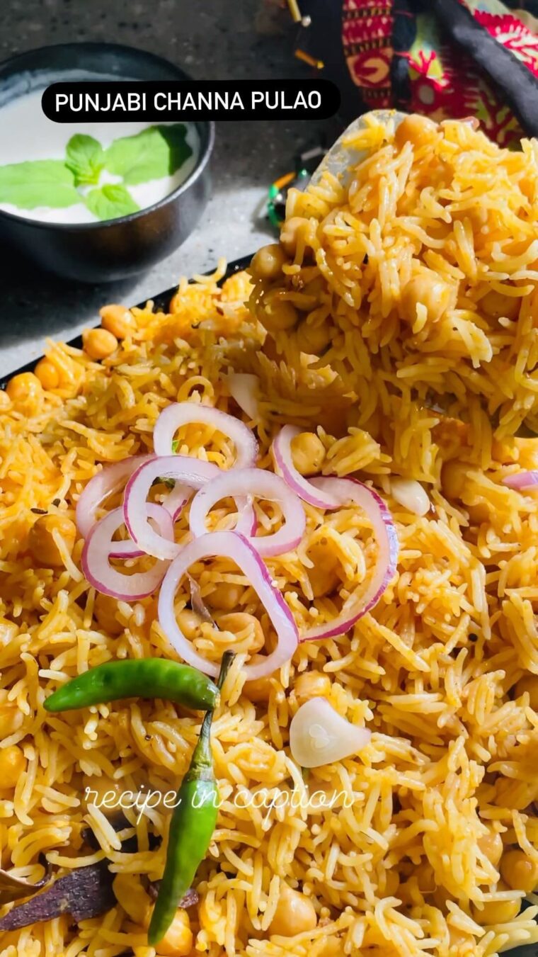 Punjabi Chana Pulao