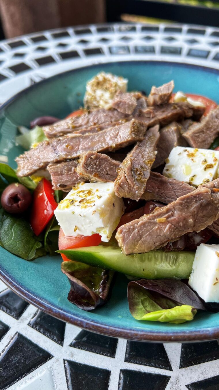 Rump Steak Greek Salad