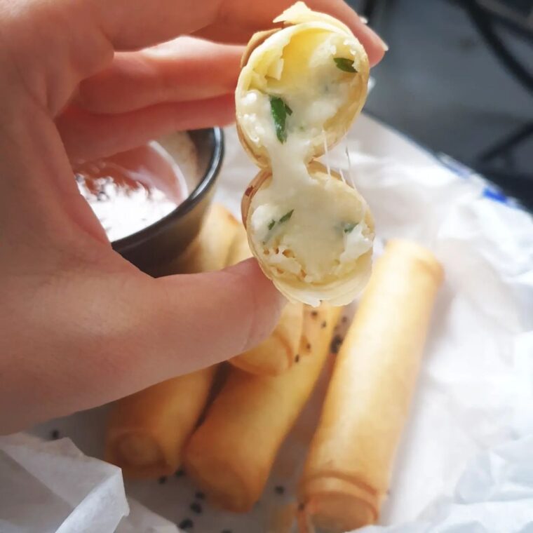 Sigara Borek (Cheese Cigar Rolls)