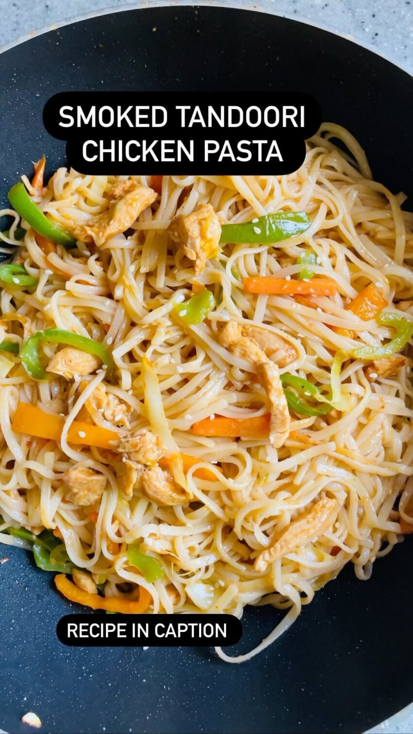 Smoked Tandoori Chicken Chowmein
