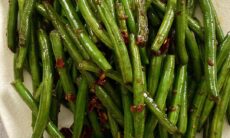 Spicy Garlic Green Beans
