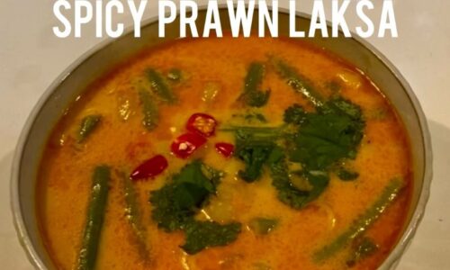 Spicy Prawn Laksa