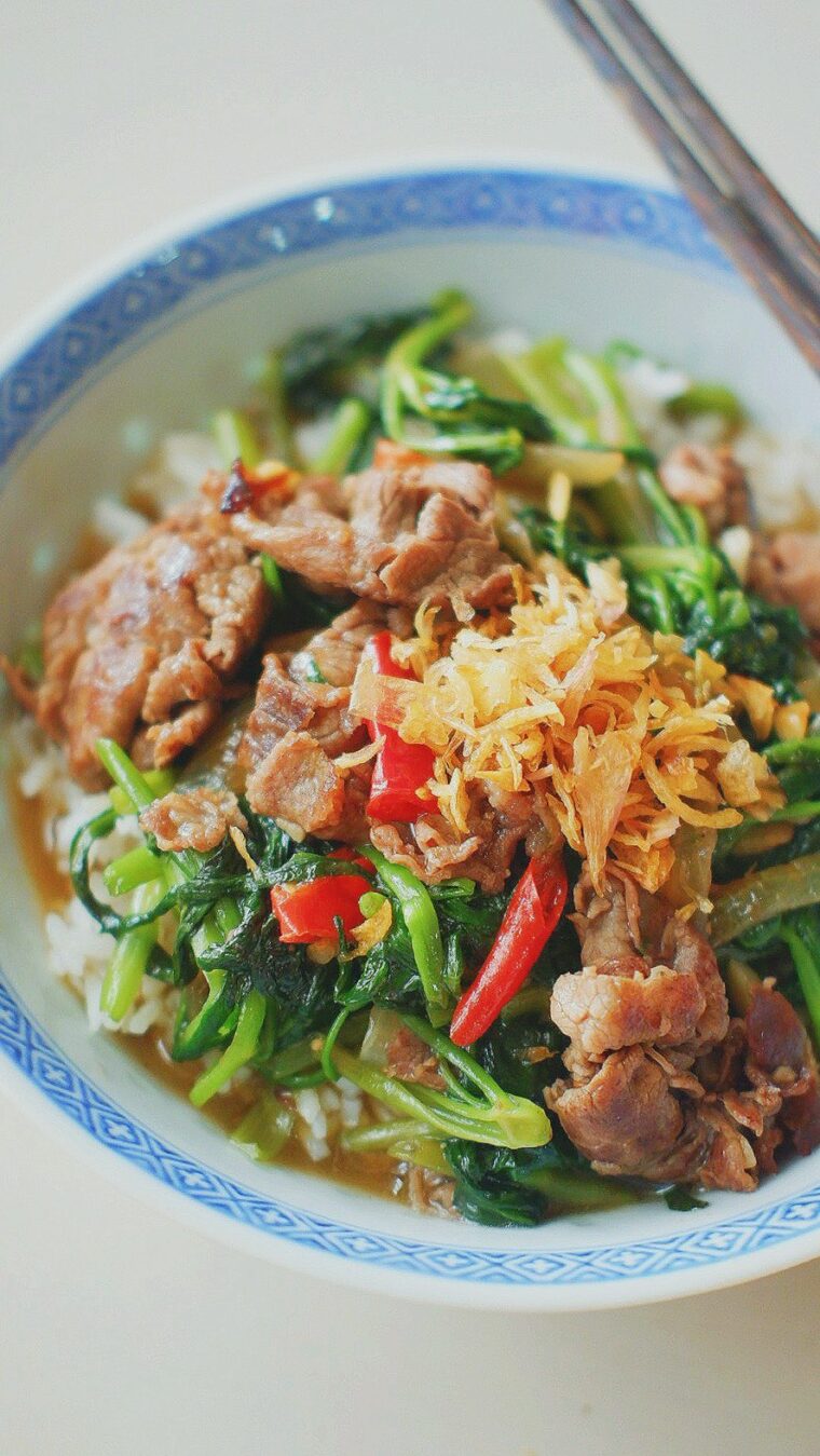 Stir Fry Water Spinach