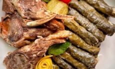 Stuffed Grape Leaves With Meat
