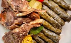 Stuffed Grape Leaves With Meat