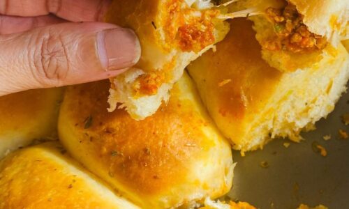 Tandoori Cheesy Pizza Bombs