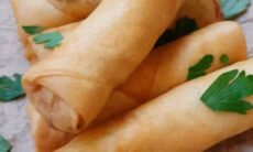 Vegetarian Curry Spring Rolls