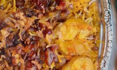 Adas Polo ~ Lentils And Rice Pilaf